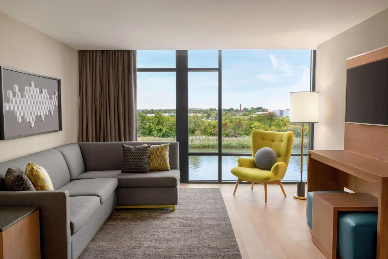 One-Bedroom King Suite with Water view at Homewood Suites by Hilton Wilmington Downtown