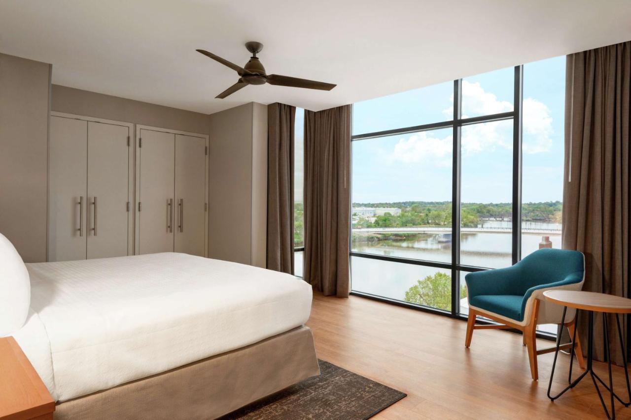 One-Bedroom King Suite with Water view at Homewood Suites by Hilton Wilmington Downtown