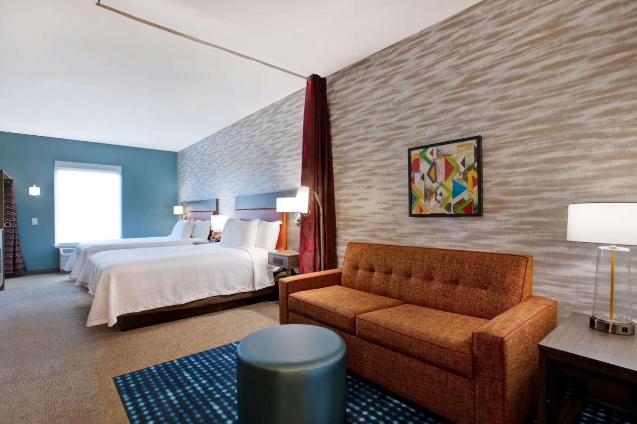 Queen Studio with Two Queen Beds - Non-Smoking at Home2 Suites by Hilton Charlotte Northlake