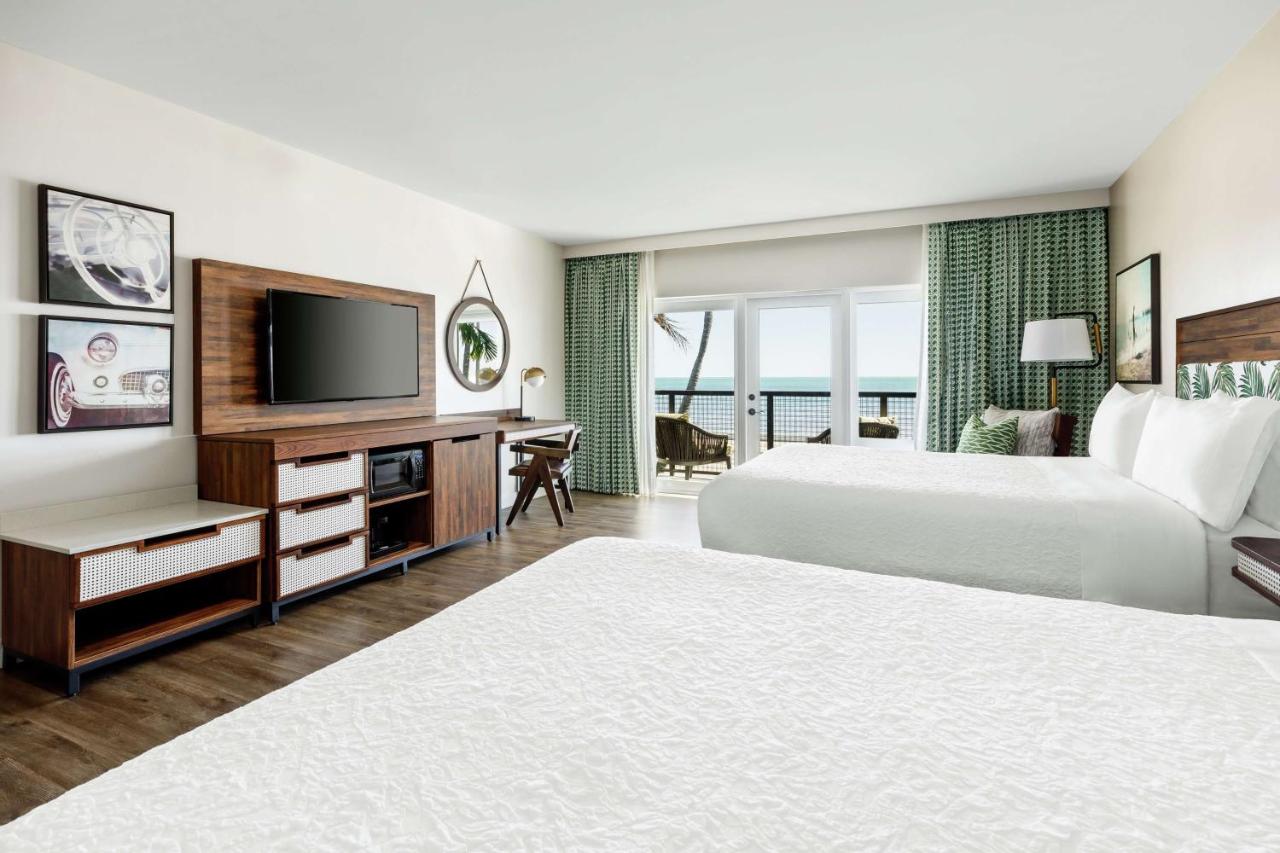 Queen Room with Two Queen Beds and Ocean View - Non-Smoking at Hampton Inn Key West FL