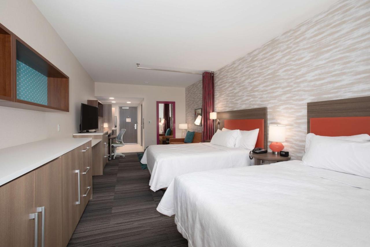 Queen Studio with Two Queen Beds - Non-Smoking at Home2 Suites by Hilton Omaha UN Medical Ctr Area