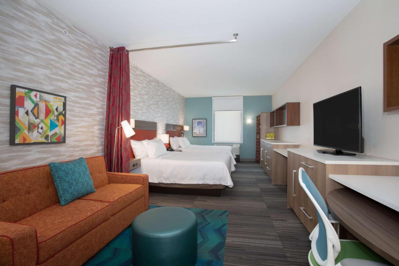 Queen Studio with Two Queen Beds - Non-Smoking at Home2 Suites by Hilton Omaha UN Medical Ctr Area