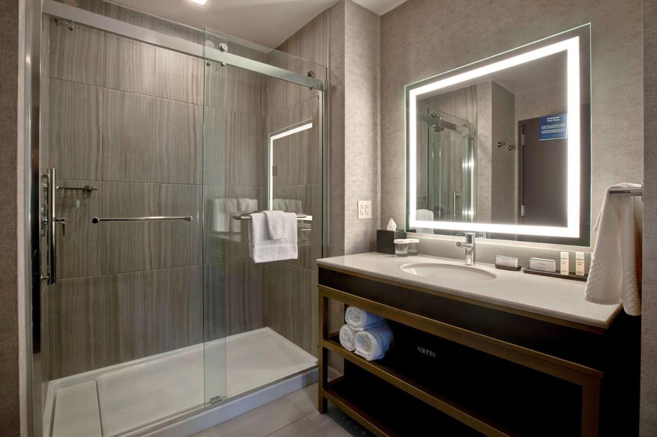 Two-Room King Suite at Embassy Suites by Hilton Rockford Riverfront