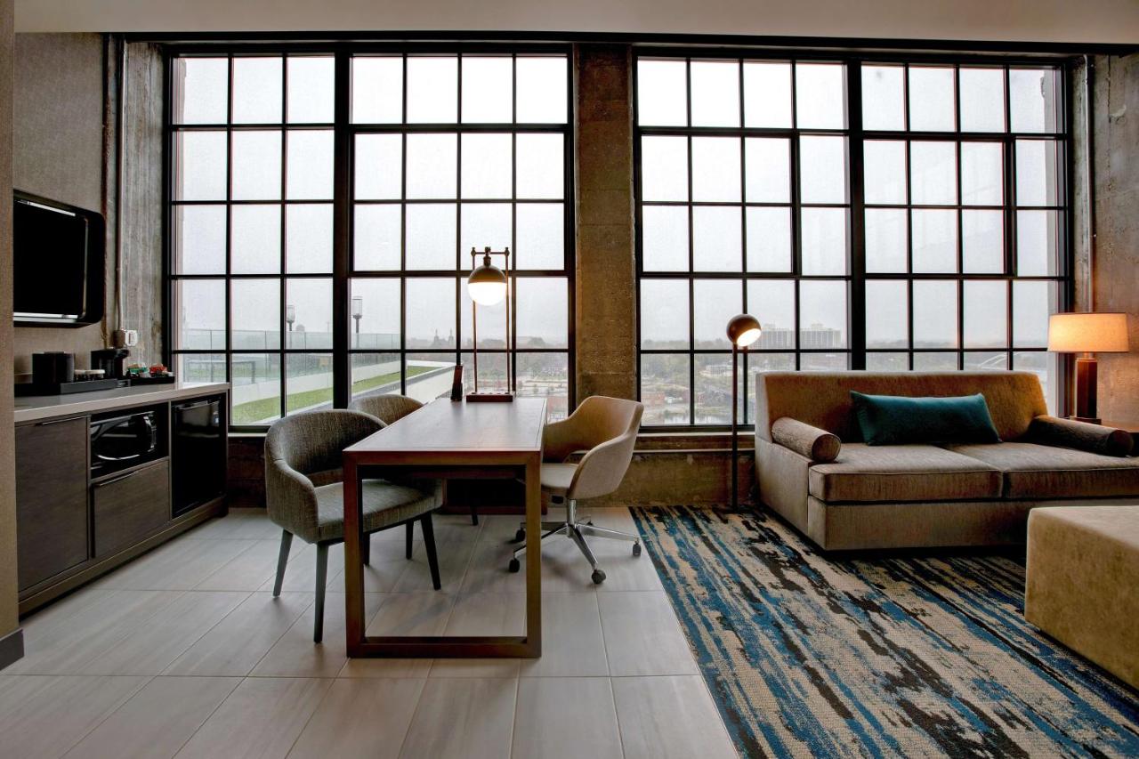 King Studio Suite - Hearing Accessible at Embassy Suites by Hilton Rockford Riverfront