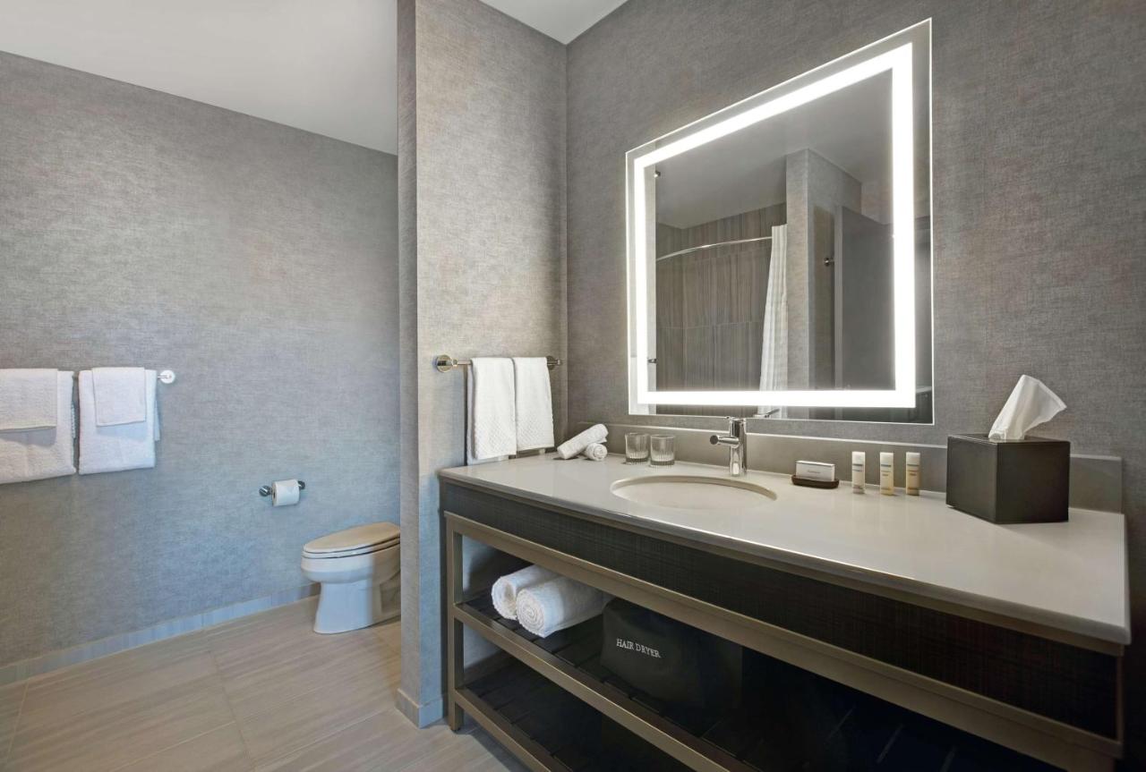 Queen Corner Suite with Two Queen Beds at Embassy Suites by Hilton Rockford Riverfront