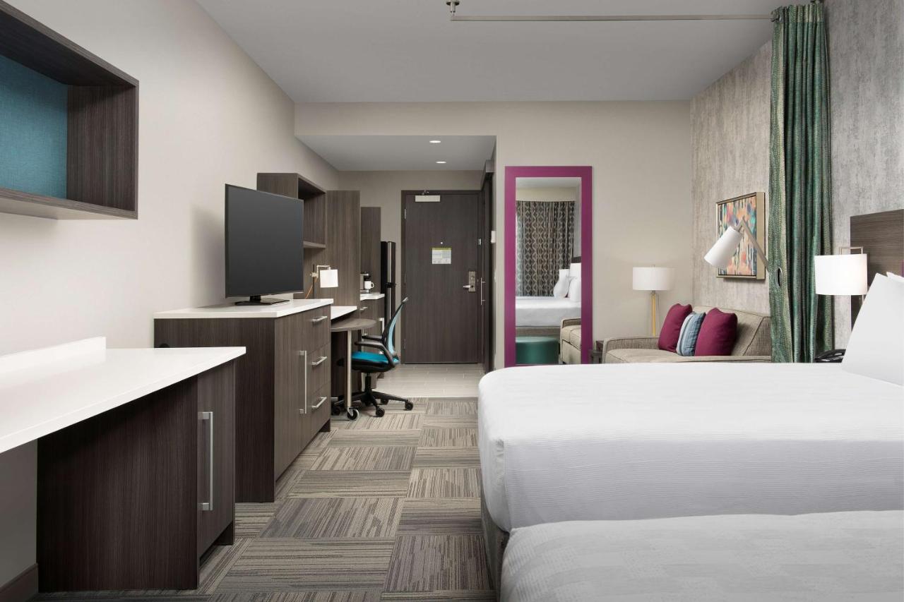 Queen Studio Suite with Two Queen Beds - Hearing Accessible/Non-Smoking at Home2 Suites by Hilton Denver Central Park