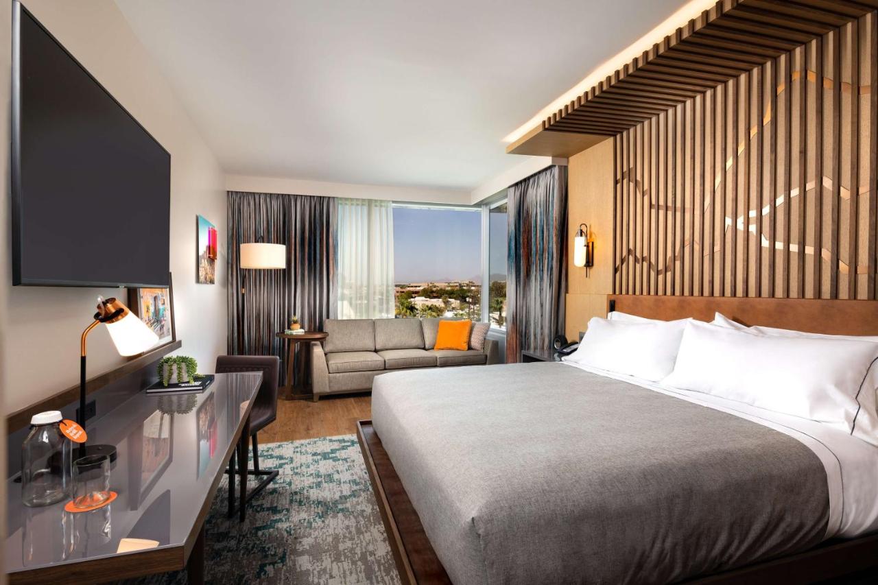 King Corner Room with Sofa Bed at Canopy by Hilton Scottsdale Old Town
