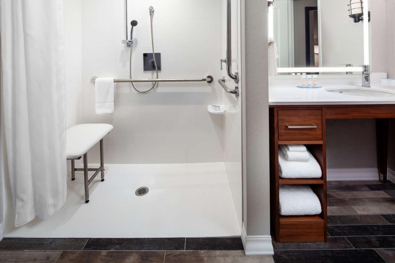 King Studio Suite with Roll-In Shower - Mobility Accessible at Homewood Suites by Hilton Boston Seaport District