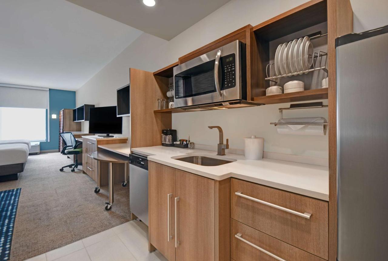 Queen Studio with Two Queen Beds - Non-Smoking at Home2 Suites by Hilton Raleigh North I-540