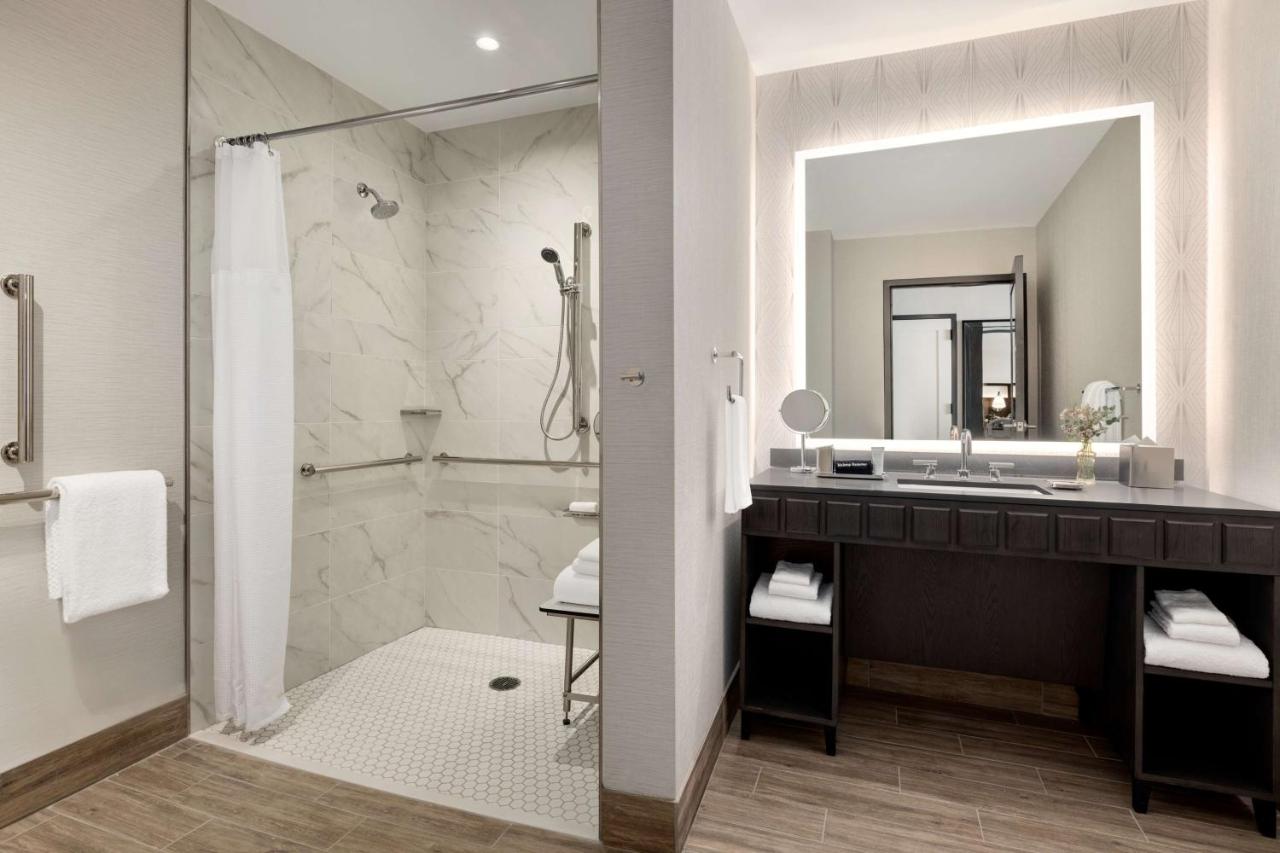 King Room - Mobility Accessible with Roll In Shower at Valley Hotel Homewood Birmingham, Curio Collection by Hilton