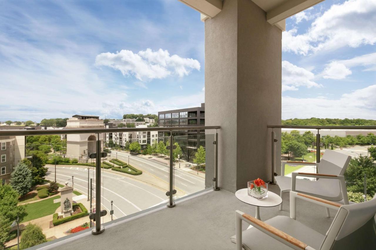 Corner King Suite with Balcony - Non-Smoking at Embassy Suites by Hilton Atlanta Midtown