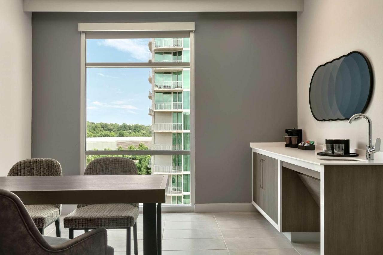 Corner King Suite with Balcony - Non-Smoking at Embassy Suites by Hilton Atlanta Midtown