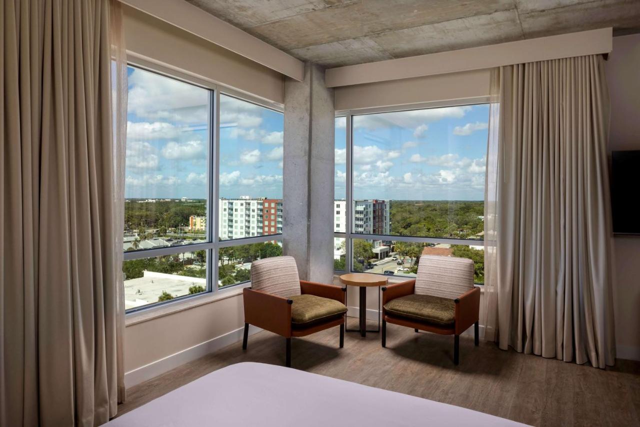 Corner King Room with Sofa Bed and City View at Hotel Melby Downtown Melbourne, Tapestry Collection by Hilton