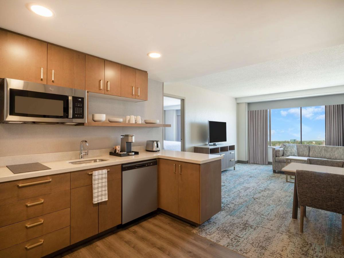 Queen Suite with Two Queen Beds and Water View - Hearing Accessible at Homewood Suites by Hilton Toledo Downtown
