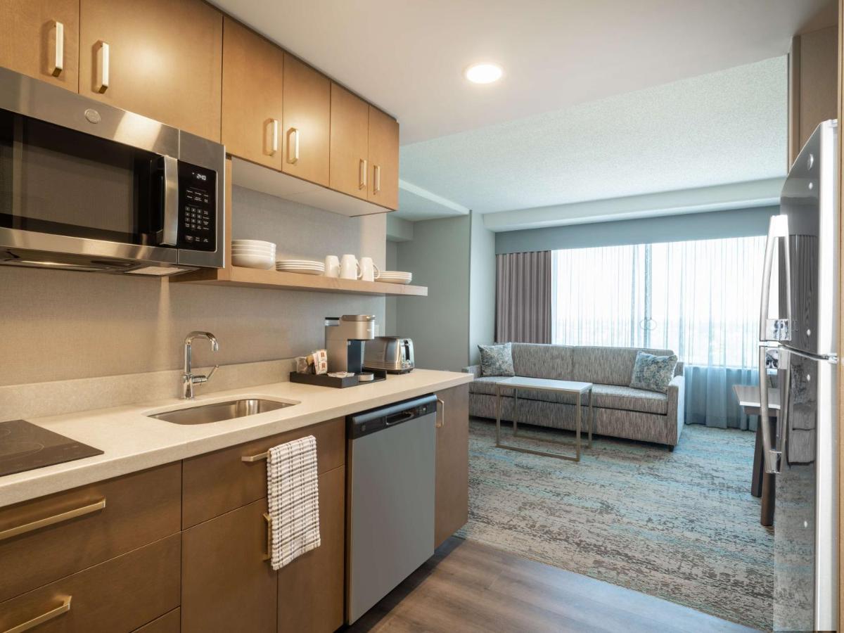 One-Bedroom King Suite with Water View at Homewood Suites by Hilton Toledo Downtown