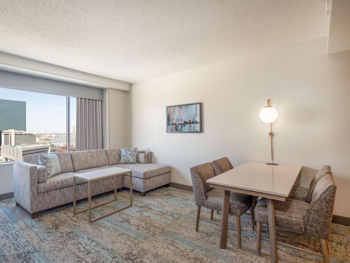 Queen Suite with Two Queen Beds and Water View - Hearing Accessible at Homewood Suites by Hilton Toledo Downtown