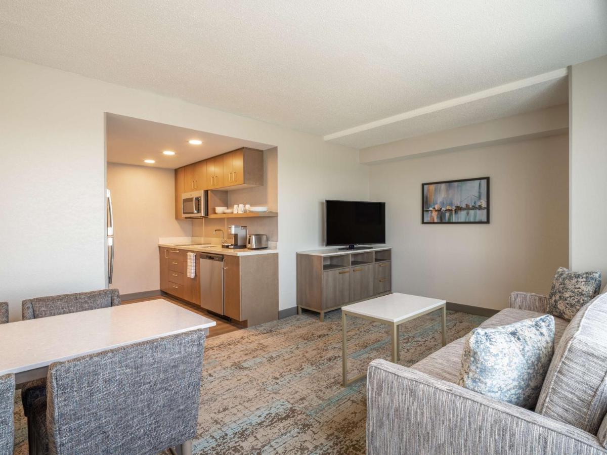 One-Bedroom King Suite with Water View at Homewood Suites by Hilton Toledo Downtown