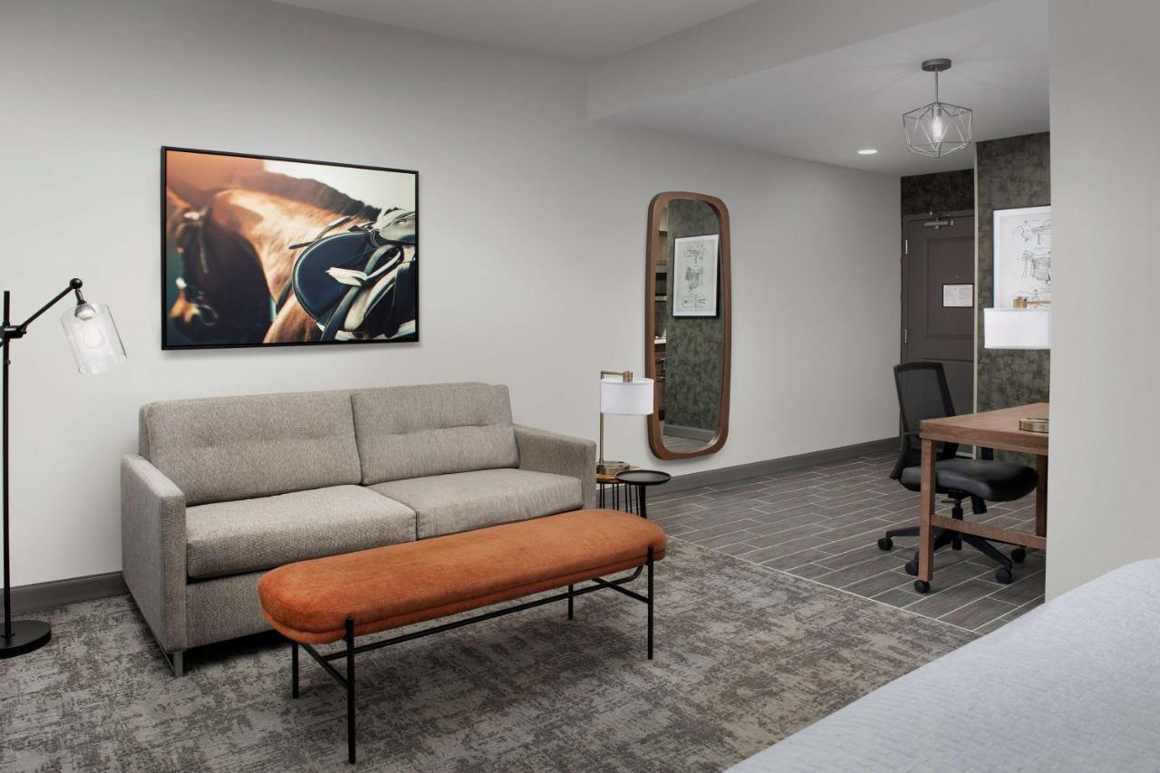 King Suite with Sofa Bed at Homewood Suites By Hilton Louisville Airport