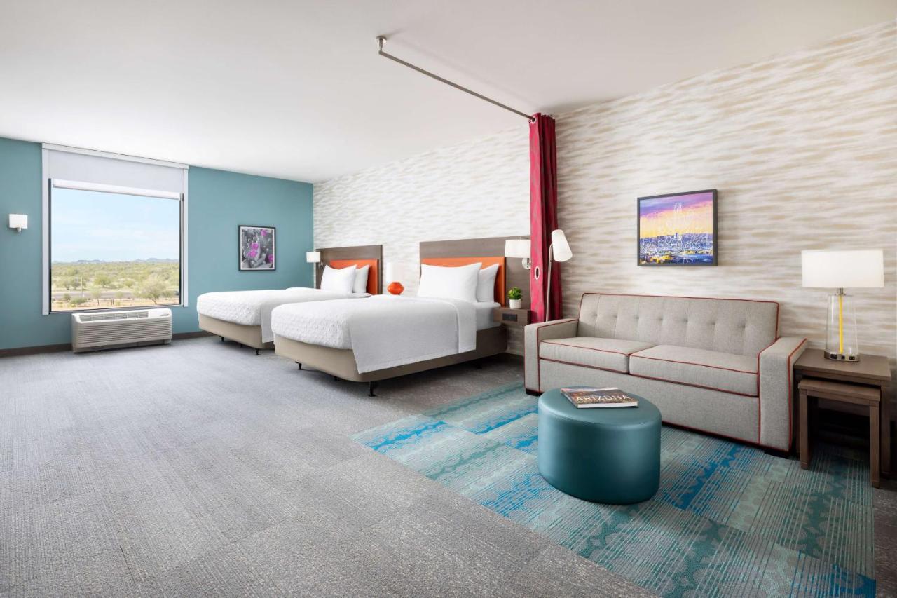 Queen Studio Suite with Two Queen Beds and Bath Tub - Mobility Accessible at Home2 Suites by Hilton Scottsdale North