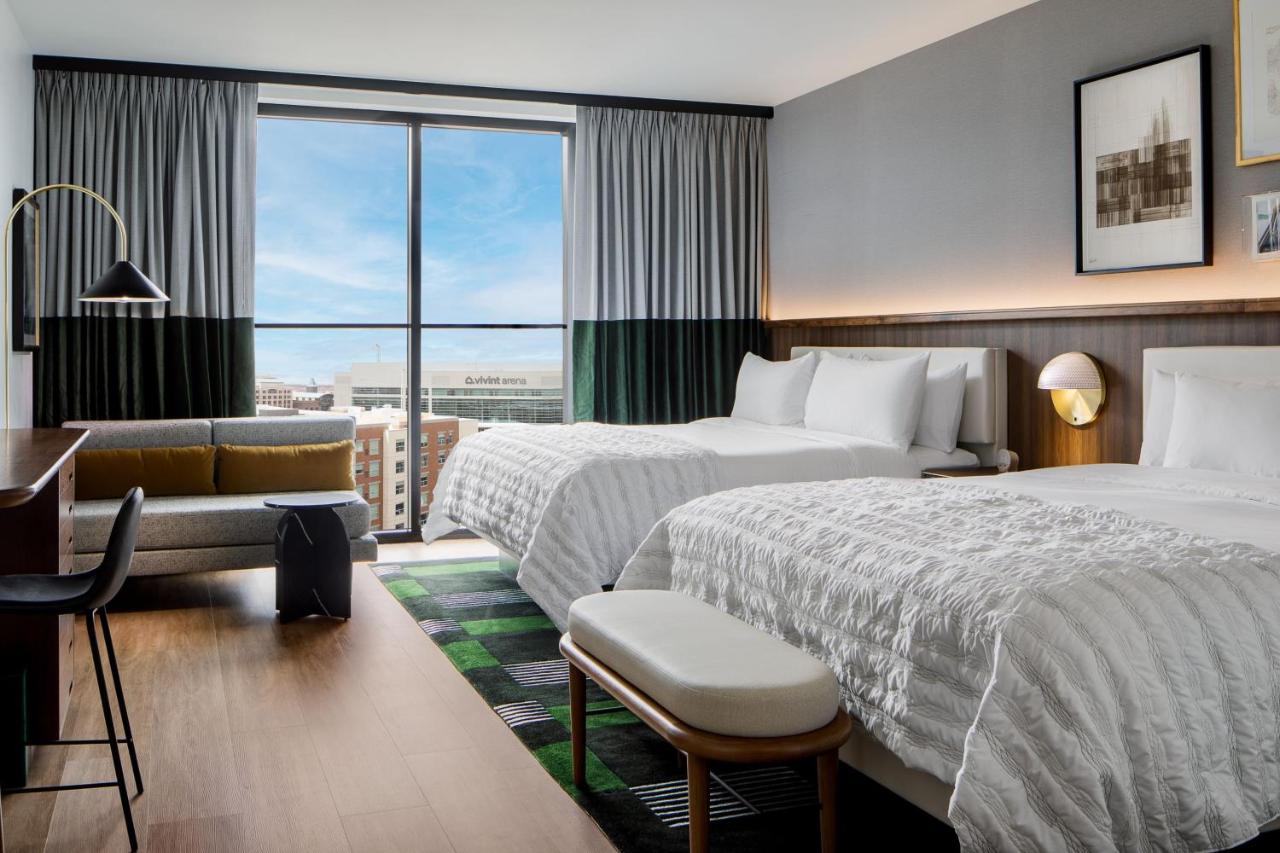 Classic King Room with Two King Beds and City View at Le Méridien Salt Lake City Downtown