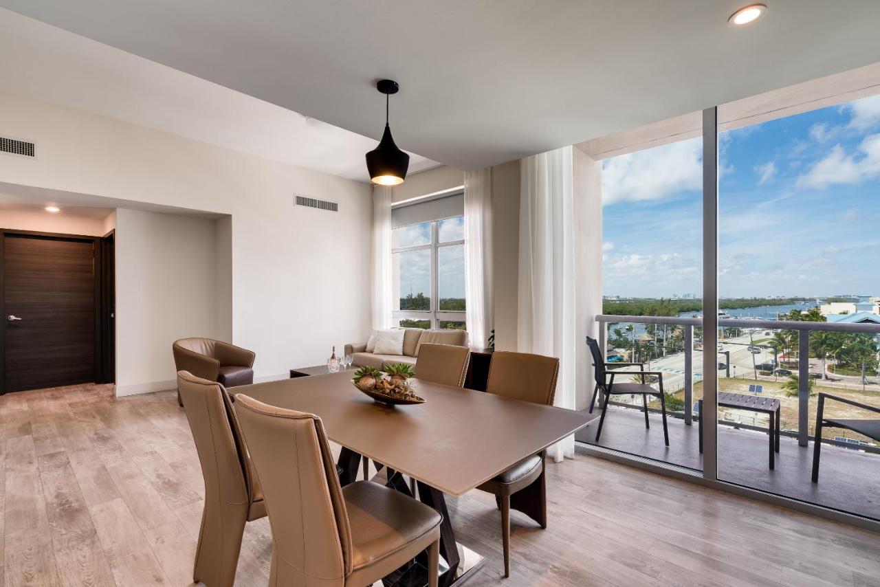 One-Bedroom Queen Suite with Water View at Costa Hollywood Beach Resort