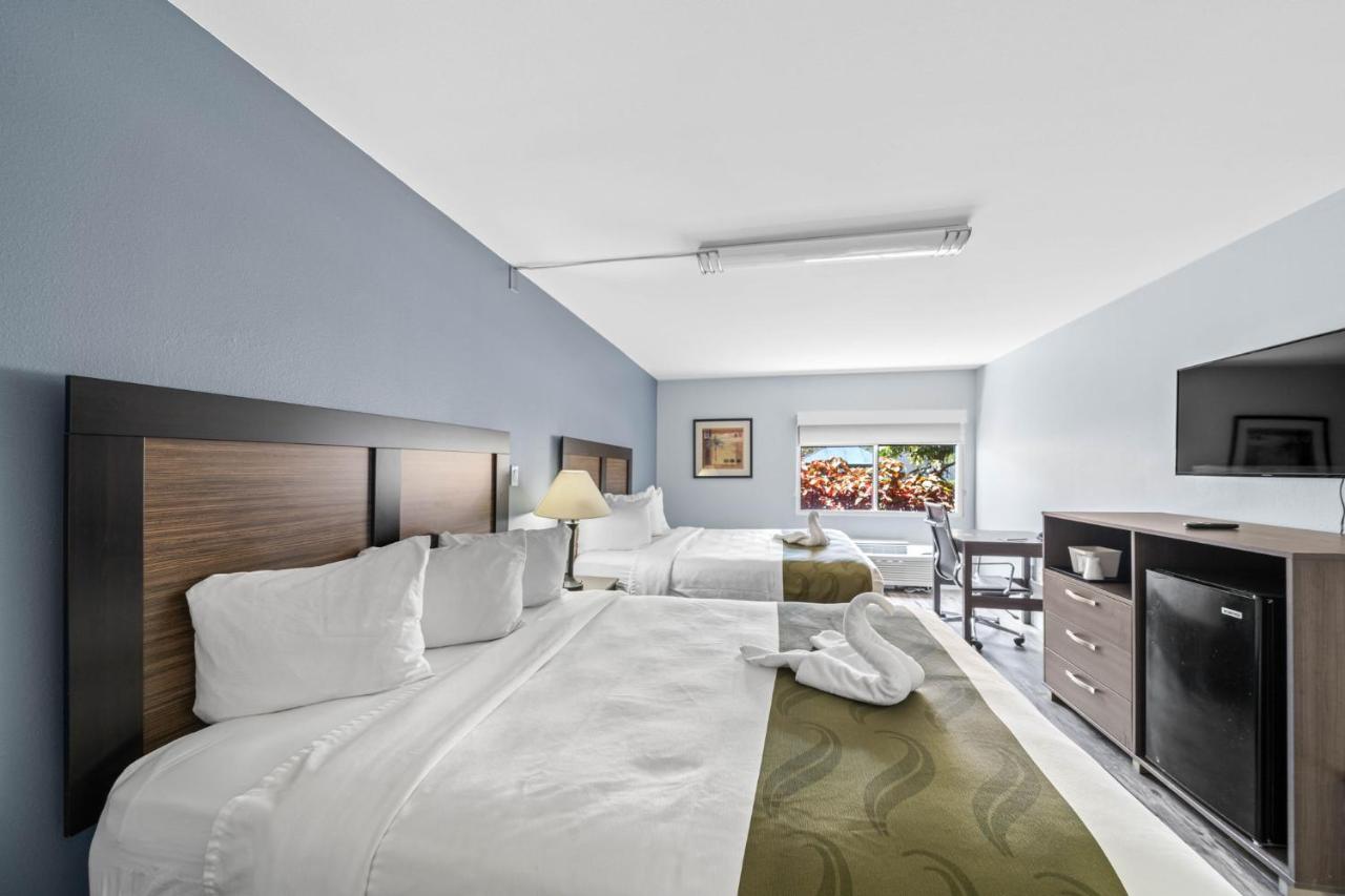 Queen Room with Two Queen Beds - Accessible/Non-Smoking at Quality Inn & Suites Tampa near Fairgrounds and Casino