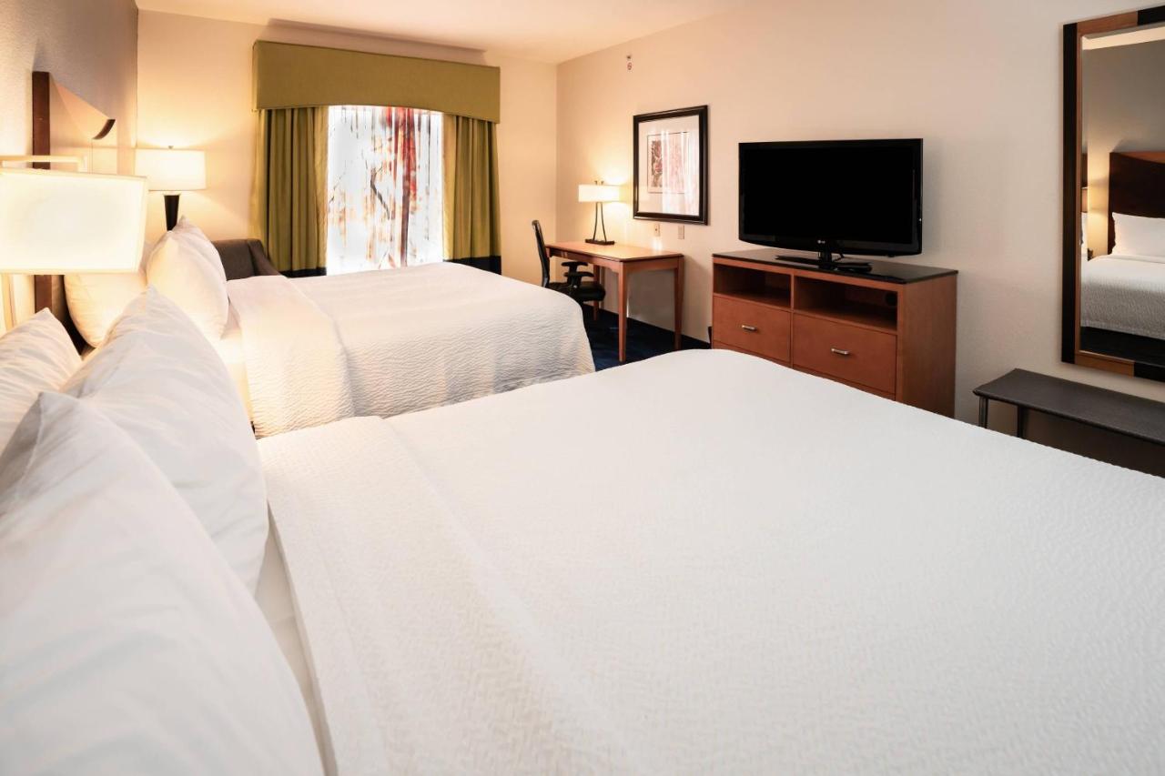 Queen Room with Two Queen Beds at Fairfield Inn & Suites by Marriott Grand Island