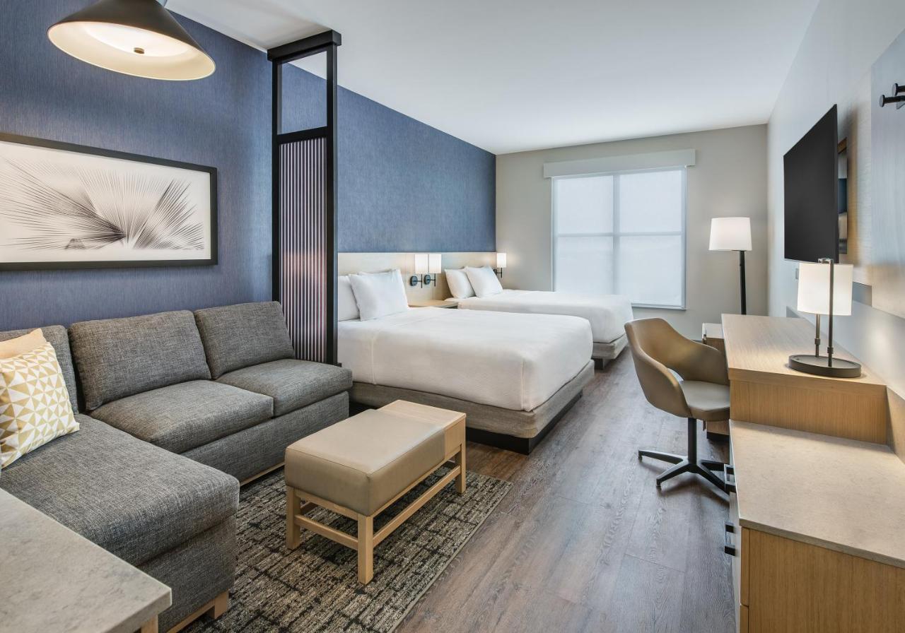 Queen Room with Two Queen Beds and Sofa Bed at Hyatt Place Newark - Main Street