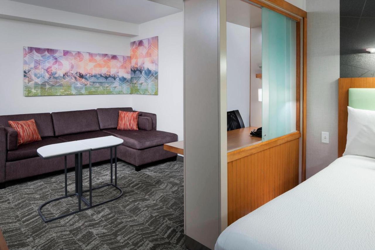 Queen Studio with Sofa Bed at SpringHill Suites by Marriott Salt Lake City Airport