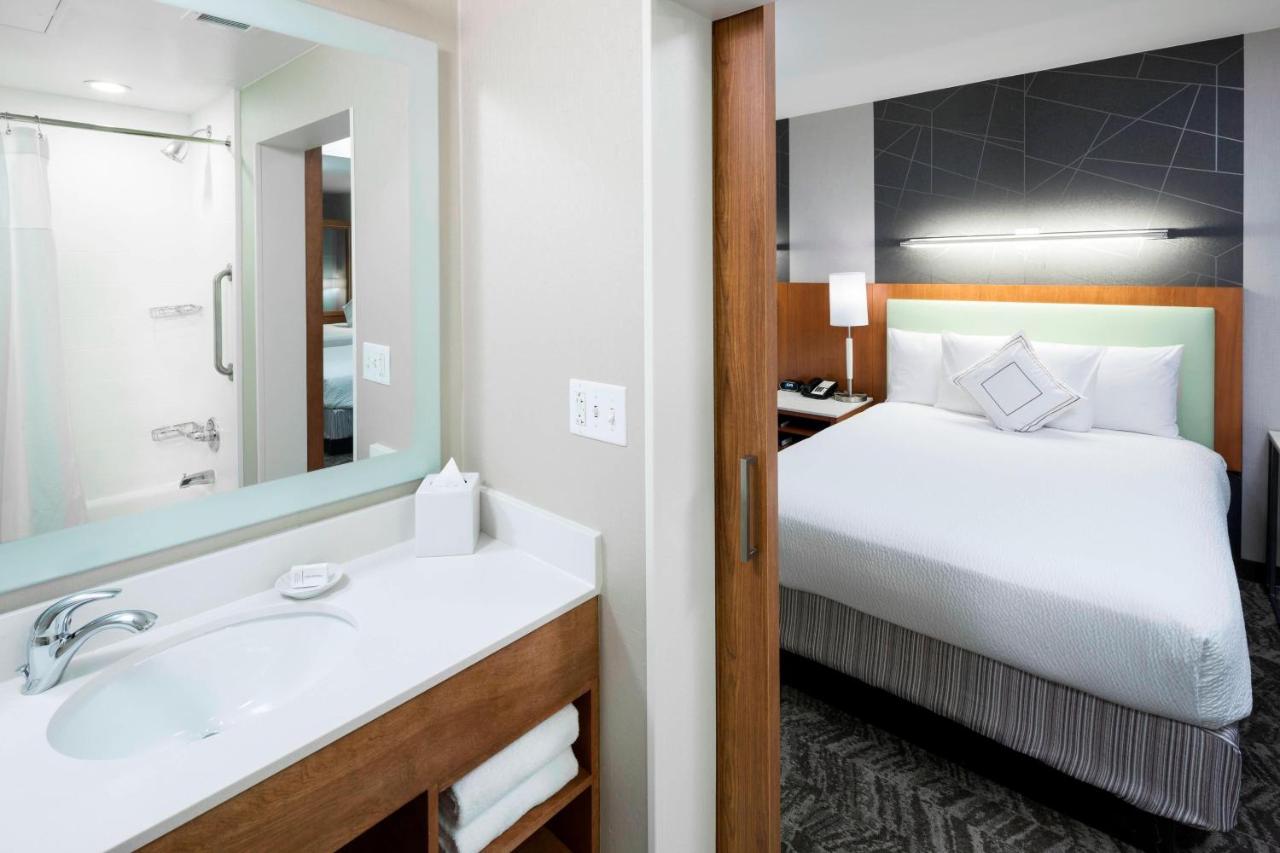 Queen Studio with Sofa Bed at SpringHill Suites by Marriott Salt Lake City Airport
