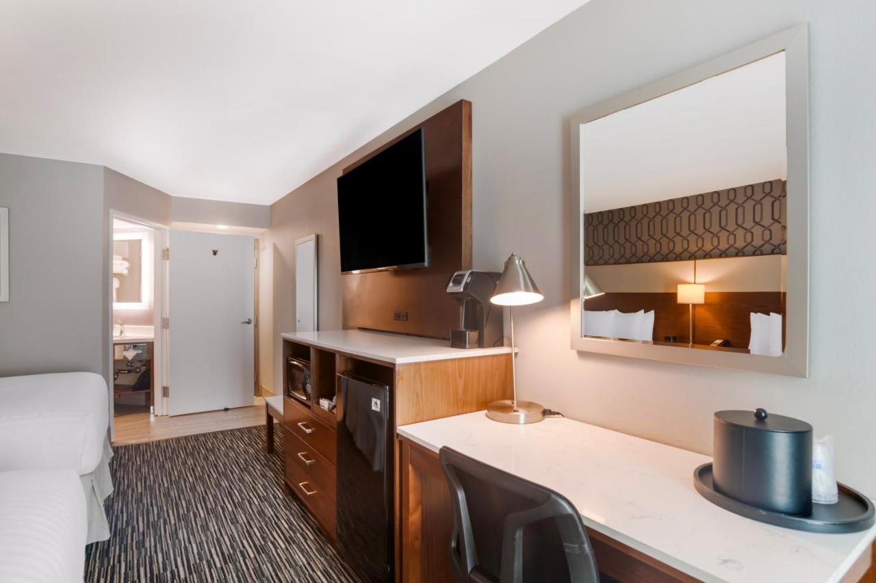 Queen Room with Two Queen Beds at Best Western Plus Commerce Hotel
