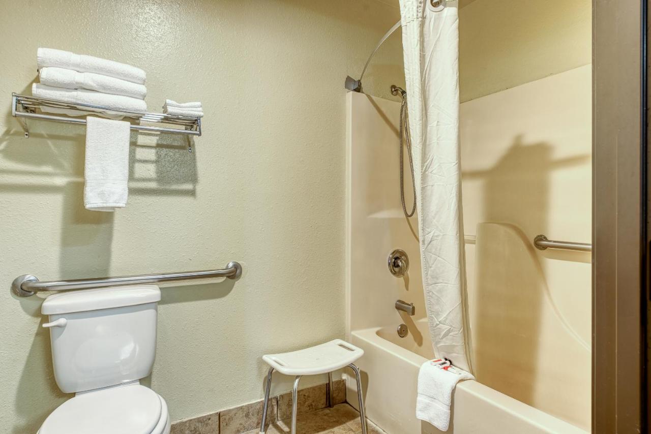 King Room with Two King Beds and Mobility Access - Dog Friendly/Non-Smoking at Super 8 by Wyndham Alamosa