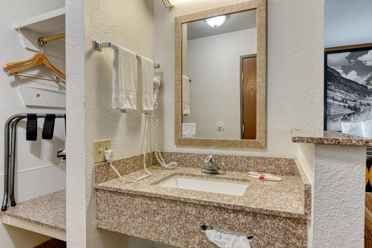 King Room with Two King Beds and Mobility Access - Dog Friendly/Non-Smoking at Super 8 by Wyndham Alamosa