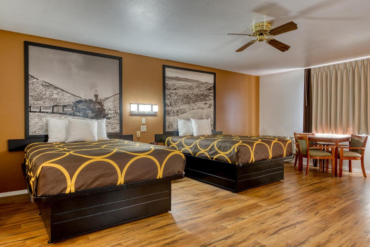 Deluxe Queen Suite with Two Queen Beds - Non-Smoking at Super 8 by Wyndham Alamosa