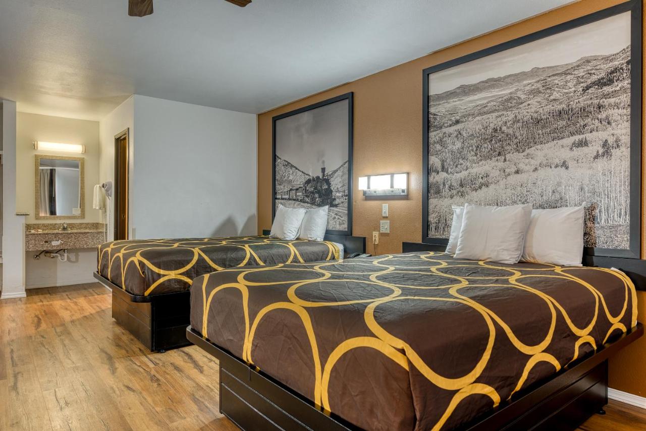 Deluxe Queen Suite with Two Queen Beds - Non-Smoking at Super 8 by Wyndham Alamosa