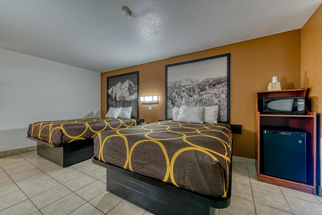 Queen Room with Two Queen Beds - Dog Friendly/Non-Smoking at Super 8 by Wyndham Alamosa