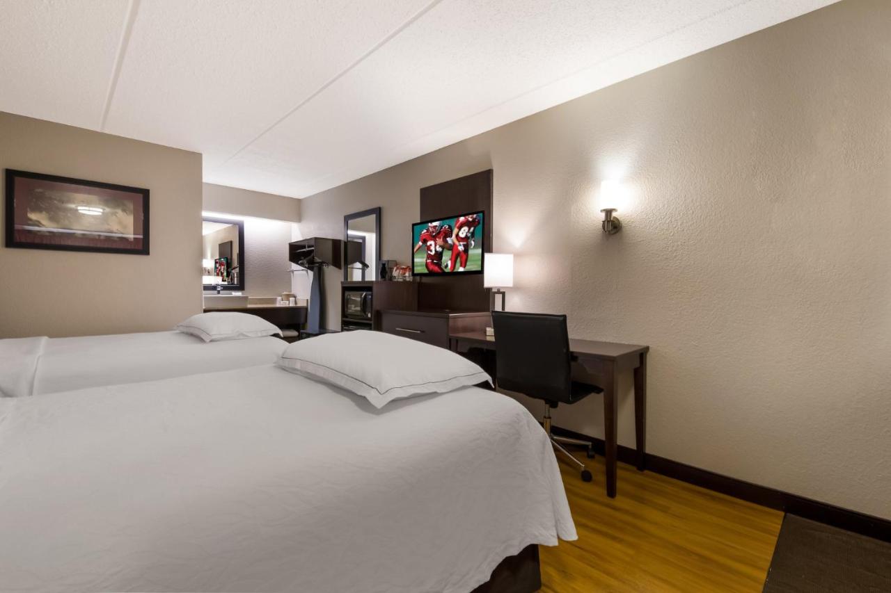 Premium Room with Two Double Beds Smoke Free (Upgraded Bedding & Snack) at Red Roof Inn PLUS+ Nashville Airport