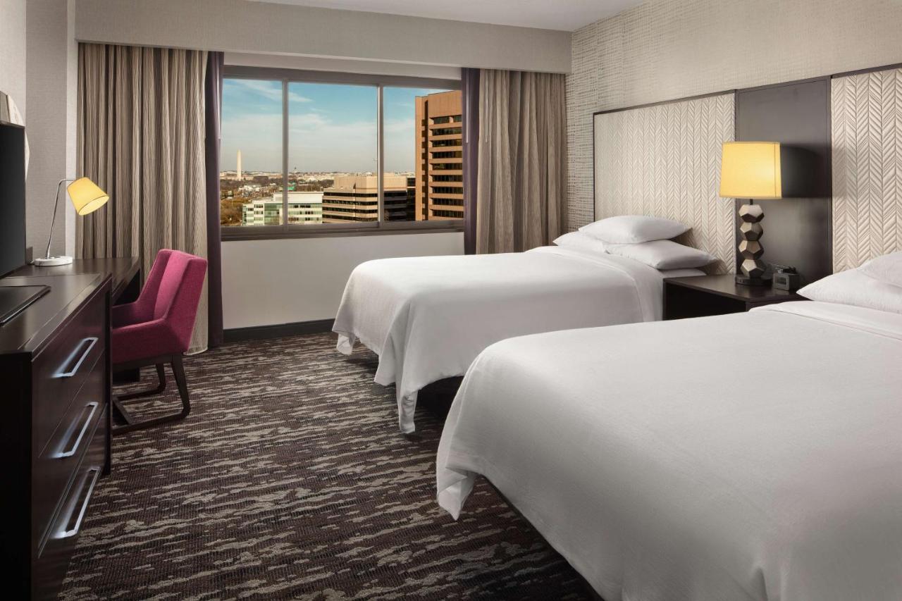 Two Bedroom Suite with View at Embassy Suites by Hilton Crystal City National Airport