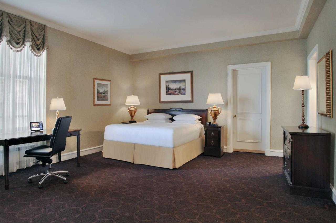 King Junior Suite with Lake View at The Drake, a Hilton Hotel