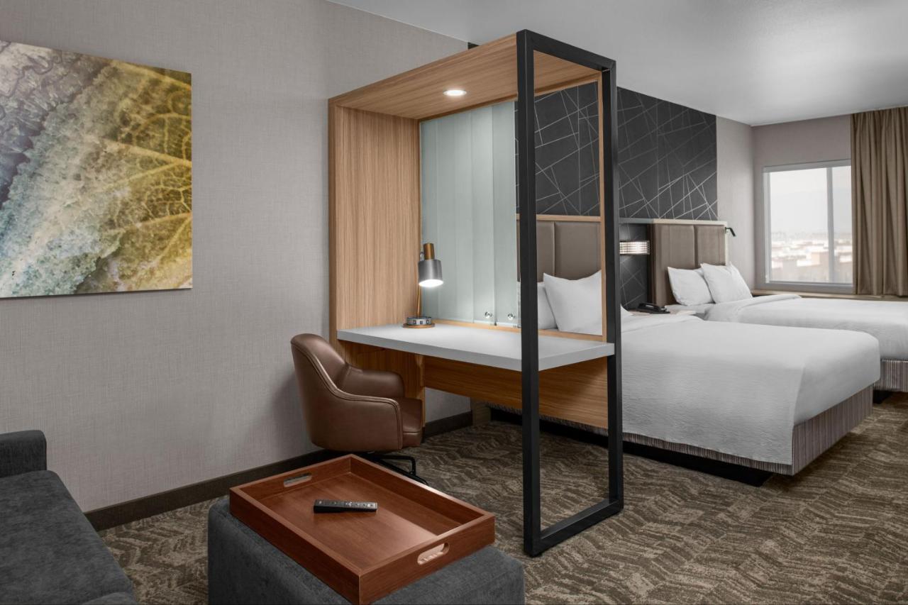 Suite with Two Queen Trundle Beds at SpringHill Suites by Marriott Riverside Redlands