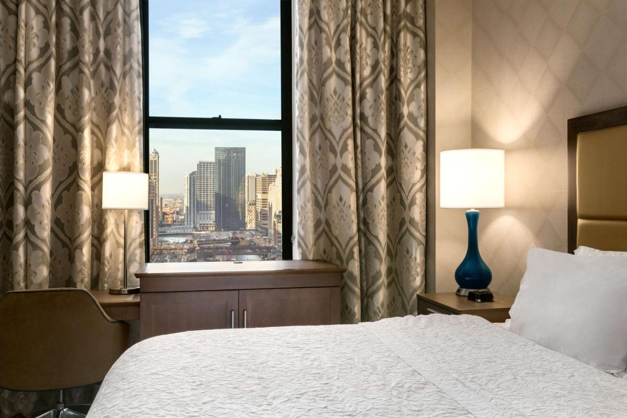 King River View Room with Refrigerator at Hampton Inn Chicago Downtown/N Loop/Michigan Ave