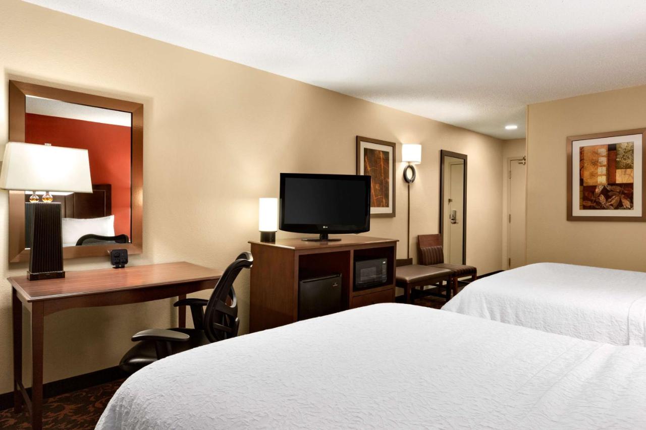 Queen Room with Two Queen Beds - Non-Smoking at Hampton Inn Houston-Willowbrook Mall