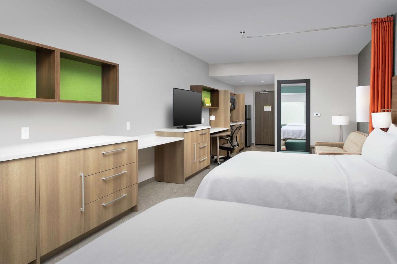 Queen Studio with Two Queen Beds - Non-Smoking at Home2 Suites by Hilton Asheville Biltmore Village