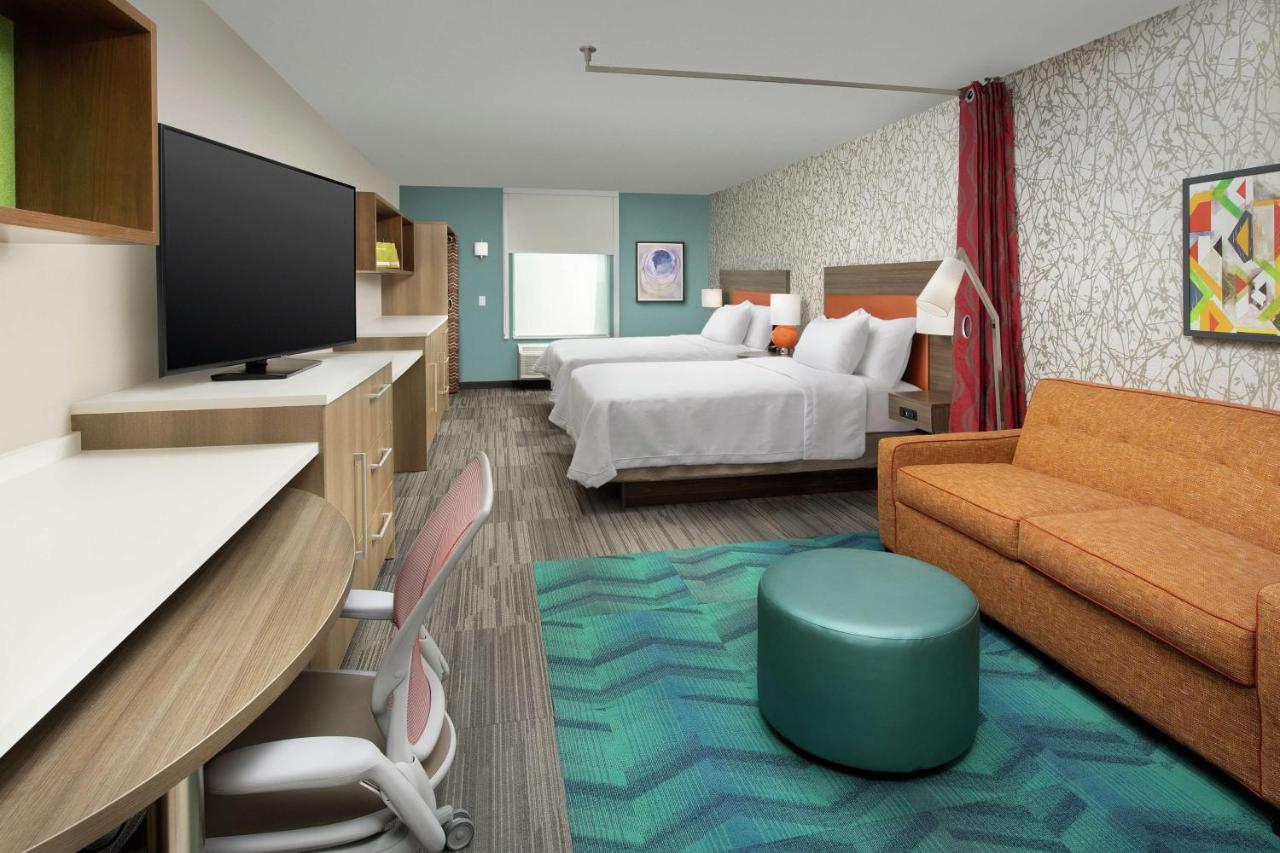 Queen Studio Suite with Two Queen Beds - Hearing Accessible/Non-Smoking at Home2 Suites by Hilton San Antonio Lackland/Sea World, TX