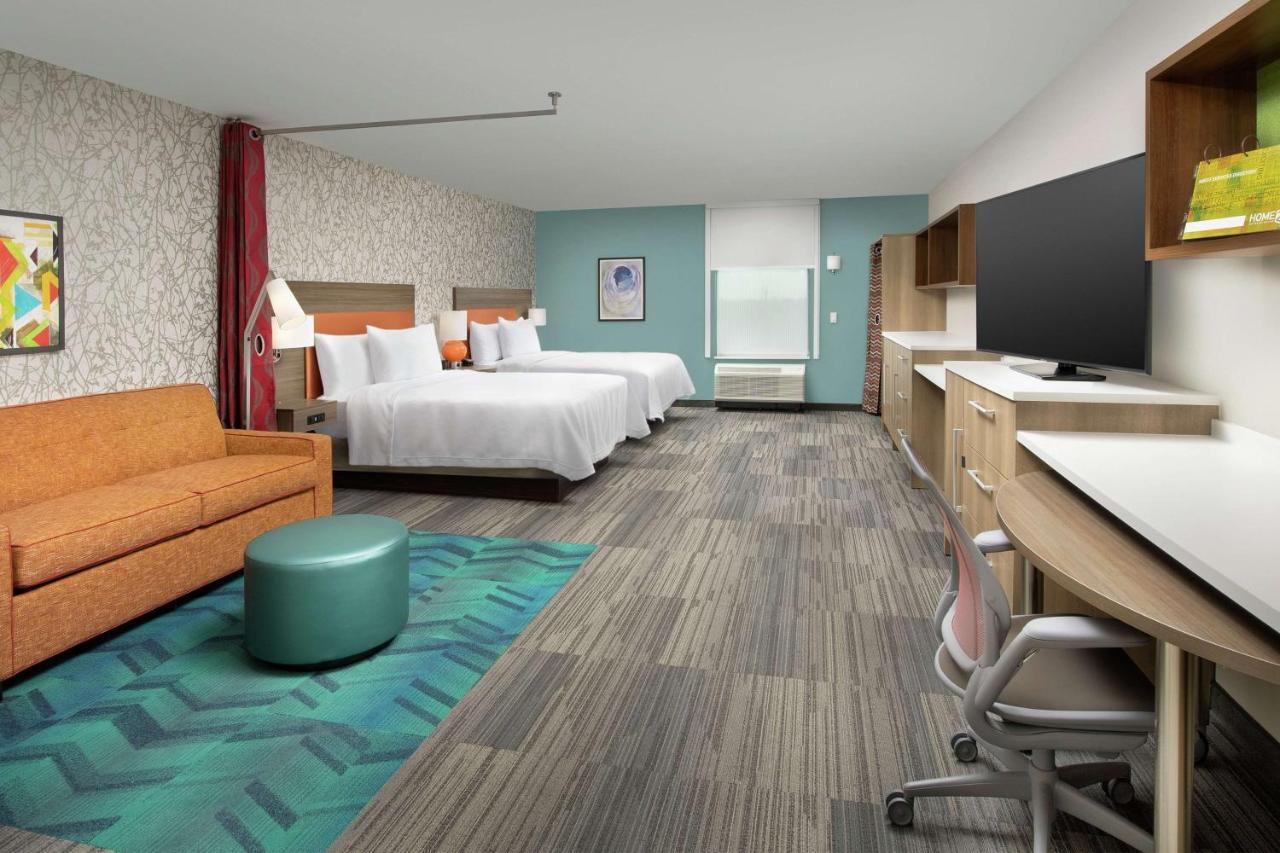 Queen Studio Suite with Two Queen Beds - Hearing Accessible/Non-Smoking at Home2 Suites by Hilton San Antonio Lackland/Sea World, TX