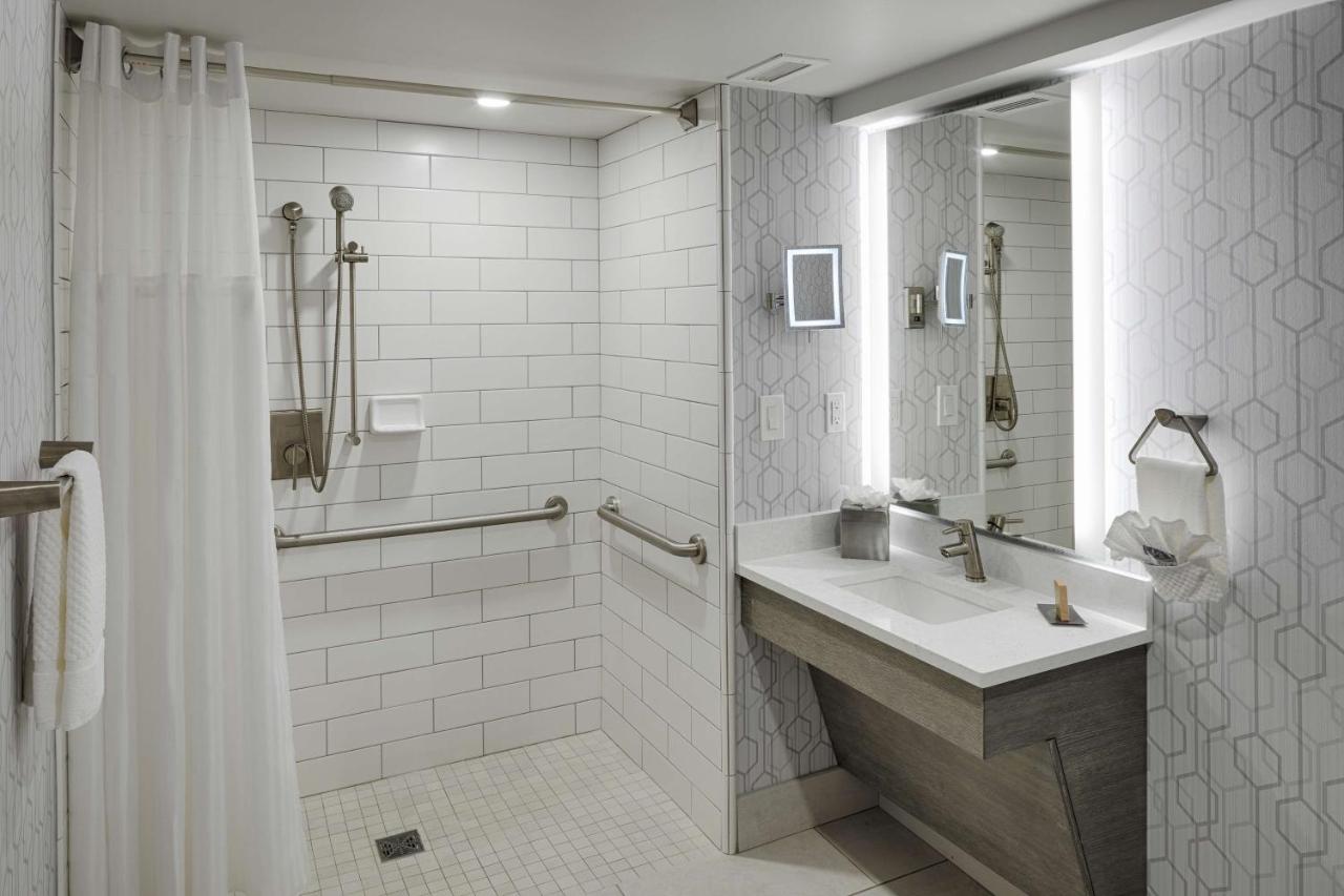 King Room - Mobility Accessible with Roll-in Shower at The Kingsley Bloomfield Hills - a DoubleTree by Hilton