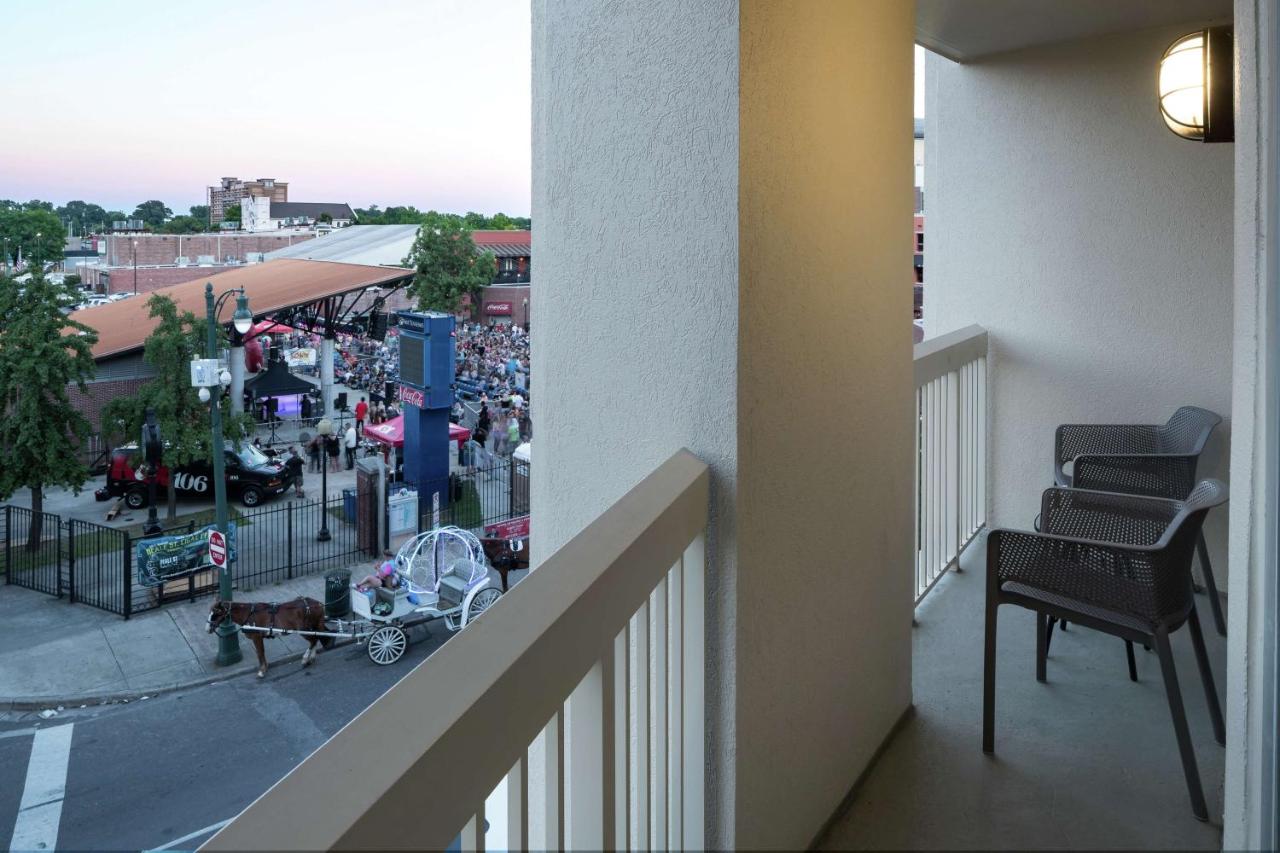 Executive King Room with Balcony at Hampton Inn & Suites Memphis-Beale Street
