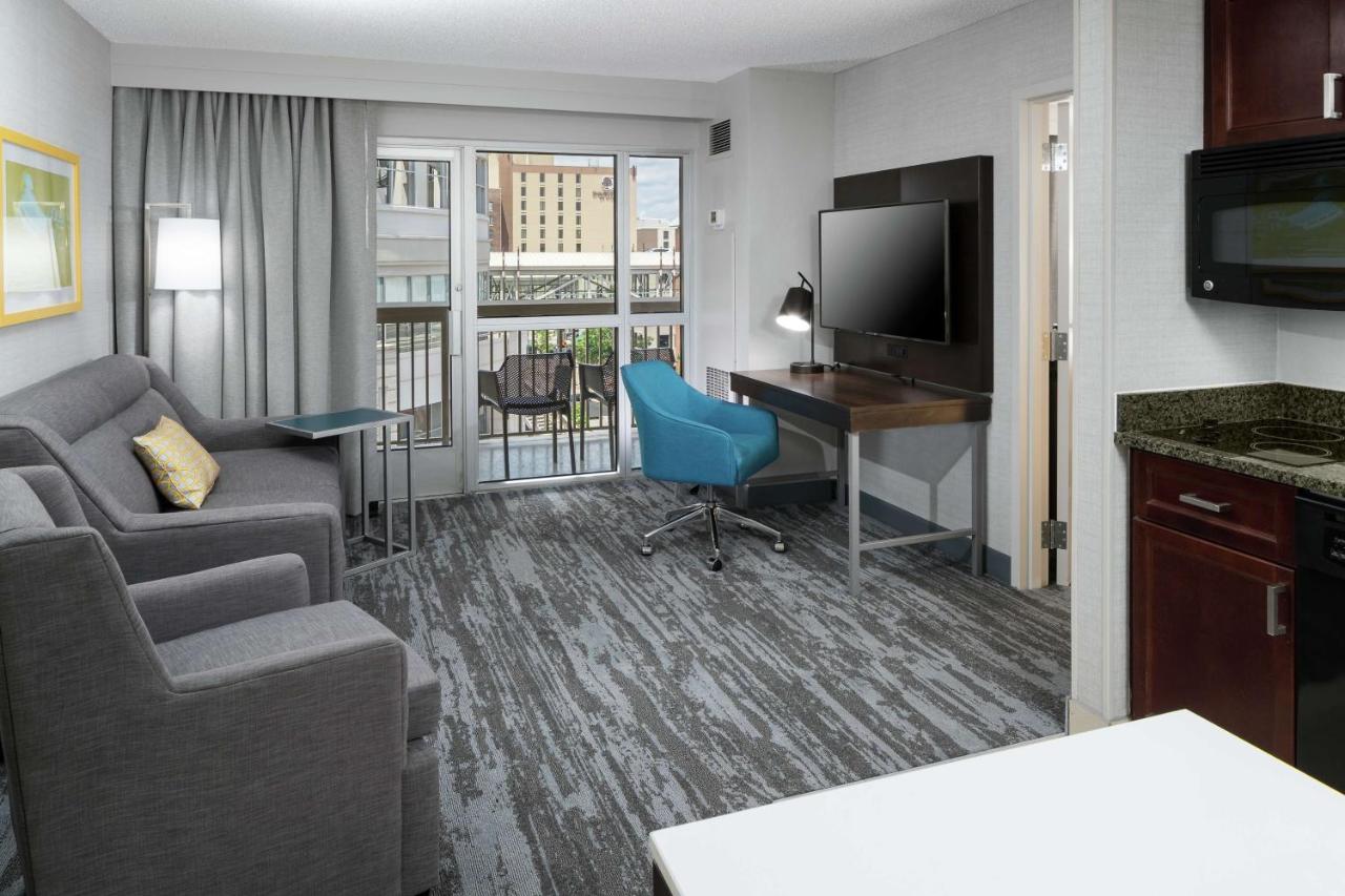 One Bedroom King Suite with Sofa Bed at Hampton Inn & Suites Memphis-Beale Street