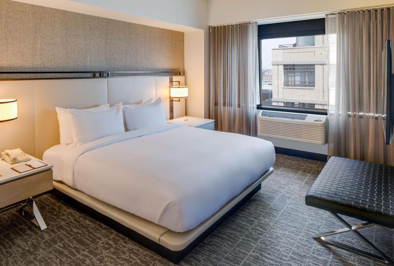 Junior King Suite with Seating Area at DoubleTree by Hilton Hotel & Suites Jersey City