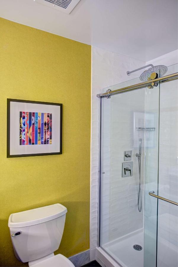 King Room with Partial Water and Skyline View at Hilton Motif Seattle
